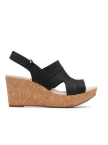 Annadel Ivory Black Leather