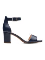 Deva Mae Navy Leather