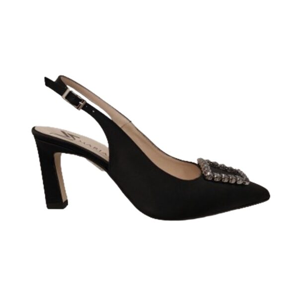 Slingback 4909 Raso Negro