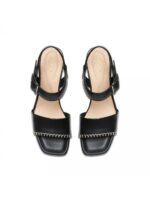 Siara65 Buckle Black Leather - Image 3