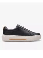 Hollyhock Walk Black Leather