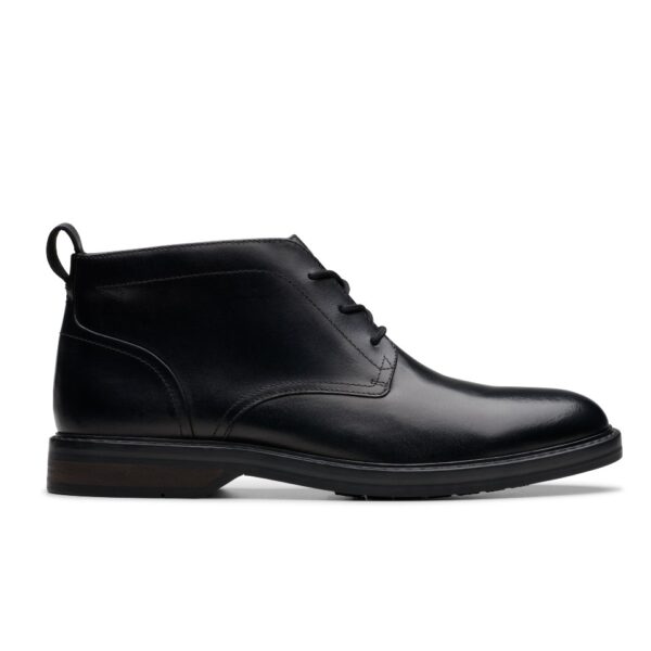 Aldwin Chukka Black Leather