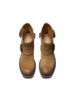 Rebelle Buckle Walnut Suede - Image 4
