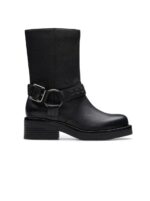 Rebelle Up Black Leather