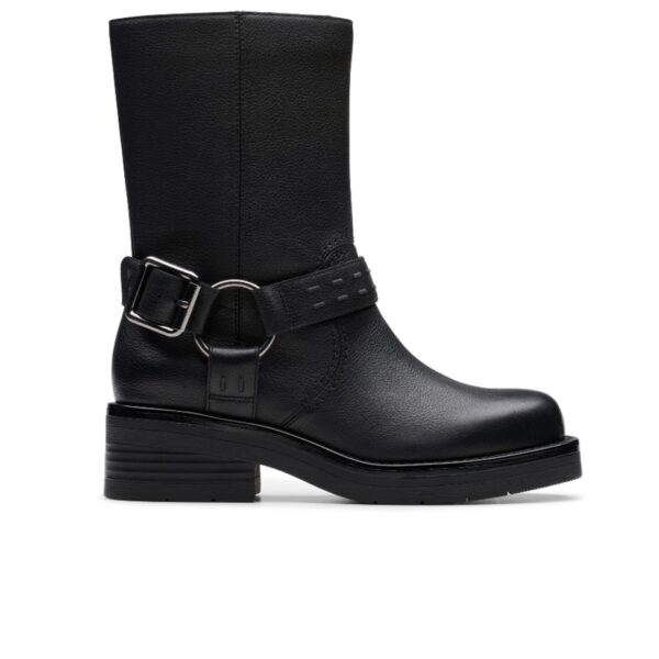 Rebelle Up Black Leather