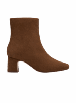 Fernie Zip Walnut Suede