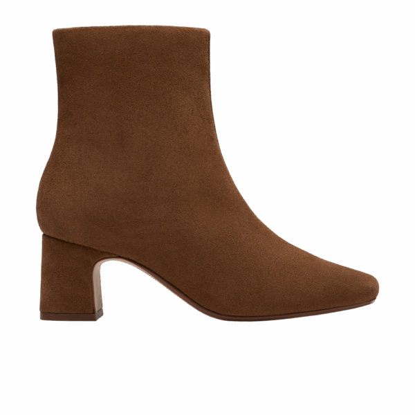 Fernie Zip Walnut Suede