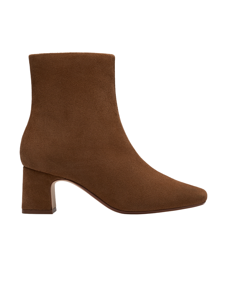Fernie Zip Walnut Suede - Image 1
