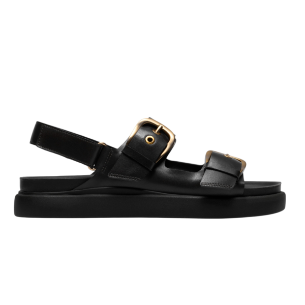 Aristella Bay Black Leather
