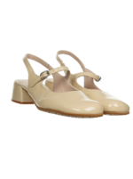 Slingback D-2401 Beige Lack - Image 2