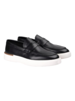 Loafers D7864 Black Bergamo - Image 2