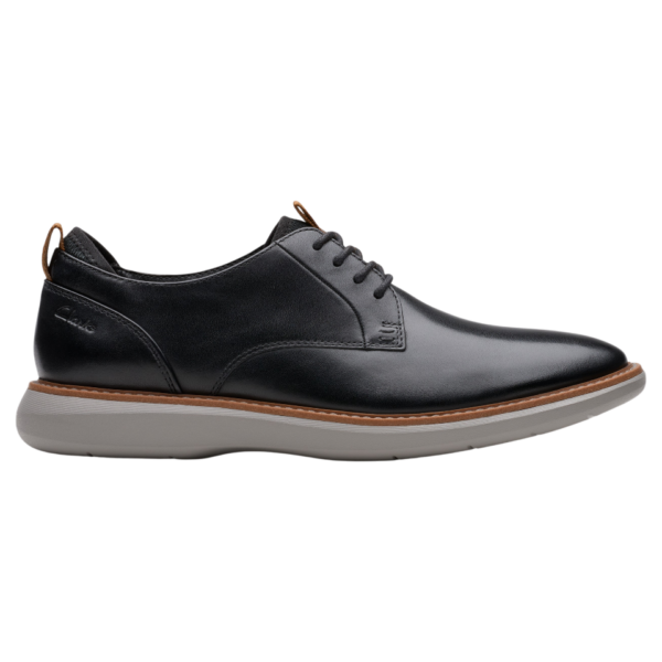 Brantin Plain Black Leather