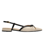 Sensa15 Bow Cream Leather