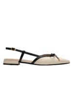 Sensa15 Bow Cream Leather