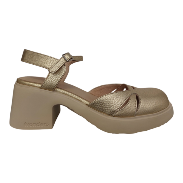Slingback E-7131 Platino